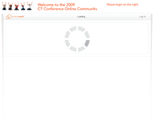 Tablet Screenshot of 2009ctconferencecommunity.campuspack.net